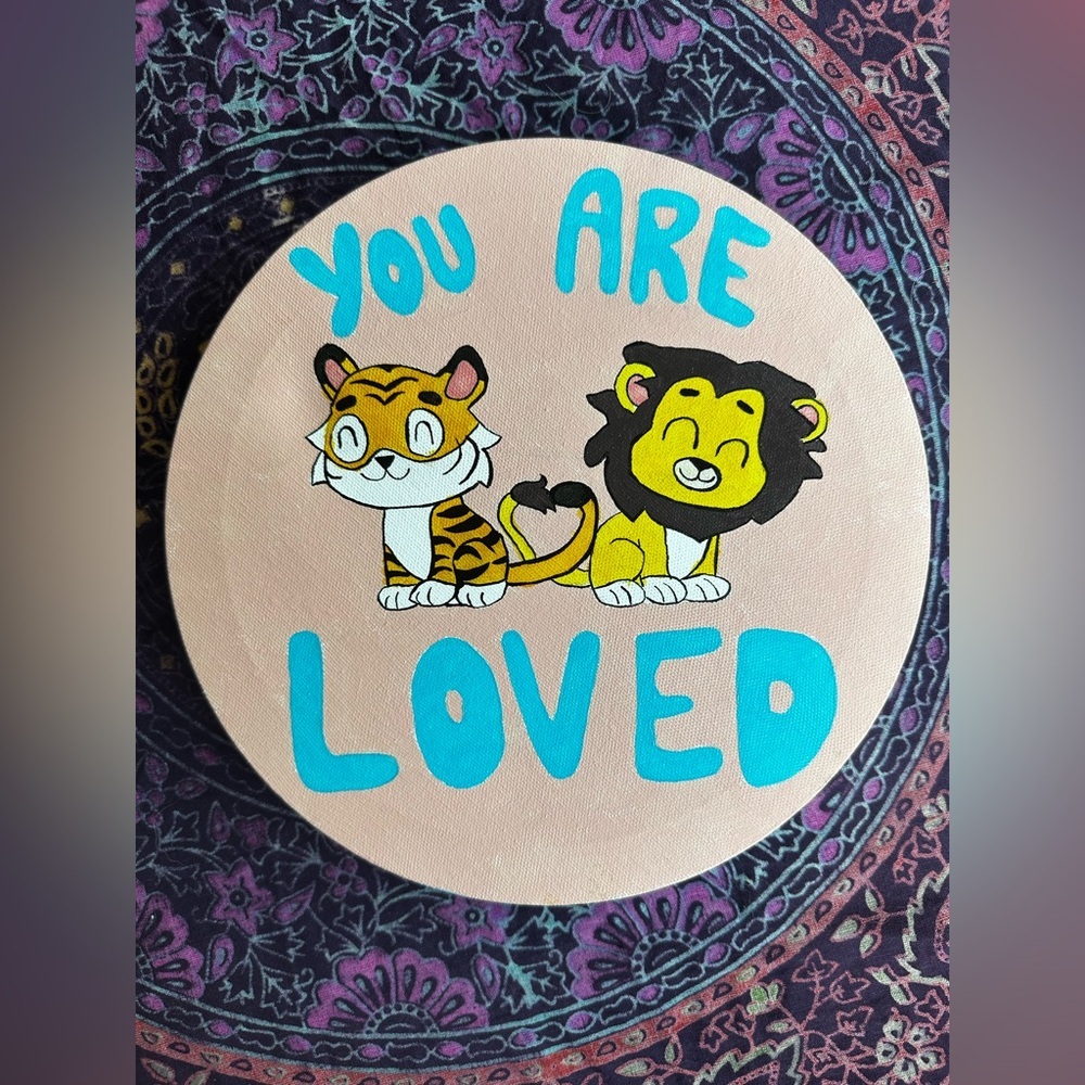Cute Animal Art Canvas